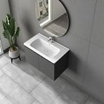 Gtm Banyo Alpu Aynali Banyo Dolabi Seti Antrasit 60 Cm Antrasit