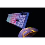 GTS-1001 Rgb Işıklı Oyuncu Klavye ve Mouse Seti (Oyuncular Için Özel Üretim) - Beyaz