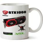 Gtx 1060 Iki Tarafı Baskılı Kupa Bardak