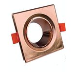 Gu10 Dekoratif Kare Plastik Kasa Rose 2 Adet
