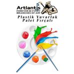 Guaj Boya 12 Renk 20 Ml Sise 1 Paket 12 Li Guaj Boya Seti Ve Yuvarlak Resim Paleti Fircali 1 Paket 10 Hazneli Boya Paleti Sanatsal Boyalar Icin Palet Guaj Boya