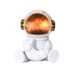 Guangcailun Creative Astronaut ABS Astronaut Model Nemlendirici Creative Astronaut Model İçin Sessiz Ve Rahatsız Edilmeyen Model Nemlendirici, Ay tarzı