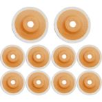 Guangdong Spirit 10 Adet 100MM Yün Parlatma Tekerlek Parlatma Pedleri Açılı Taşlama Tekerlek Keçe Parlatma Diski Parlatma Parlatma Pedi Metal Mermer Cam Seramik Için