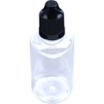 Guangdong Spirit 10 Adet 50ML Boş Damlalıklı Şişeler Sıvı Iğne Ucu Kapağı Pet Siyah