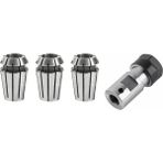 Guangdong Spirit 2 Takım ER11 Collet Chuck Motor Mili Uzatma Çubuğu Mil Pens Torna Aletleri Tutucu Iç 8 mm