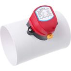 Guangdong Spirit 220V Plastik Elektrikli Damper Çekvalf 110MM Havalandırma Borusu Asit ve Alkali Damper Için Hava Hacmi Kontrol Vanaları - Siyah