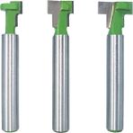 Guangdong Spirit 3 Adet 1/4 Shank 6.35MM T-Yuvası Kesici Yönlendirici Bit Seti Altıgen Cıvata Anahtar Deliği Uçları T Planya Freze Ahşap Wooorking Için