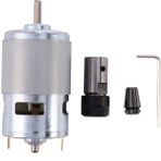 Guangdong Spirit 775 Dc Motor 12-24 V Rulman Mil Motoru ile ER11 Uzatma Çubuğu Oyma Bıçağı Cnc Router Için Takım Tezgahları Dıy