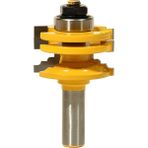 Guangdong Spirit 8mm Cam Kapı Kırpma Yönlendirici Bit Ahşap Oyma Kesme Aleti Ağaç Işleme Oluk Zıvana Freze 80505 (Yurt Dışından) - Siyah
