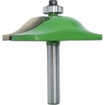 Guangdong Spirit 8mm Shank 2-1 / 2 Inç Yükseltilmiş Panel Yönlendirici Bit Kapı Pencere Koy Hattı Freze Kesici Ağaç Işleme Ahşap Araçları Için Kesme