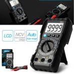 Guangdong Spirit Aracı Mestek DM91A Mini Multimetre Dijital LCD Ncv Otomatik Multimetre 9999 Sayım Otomatik Aralık Test Cihazı Pil Olmadan