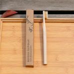 Guangdong Spirit Bambu Diş Fırçası Ahşap Sağlık Yumuşak Fiber Ahşap Kömür Diş Fırçası Ağız Temizleme Aracı Çevre Dostu Diş Fırçası Kapağı (Yurt Dışından)