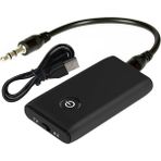 Guangdong Spirit Bluetooth 5.0ALICI 2-In-1 Kablosuz 3.5mm Ses Adaptörü Pc Tv Kulaklıkları Için Rx/tx Ev Sesi (Yurt Dışından) - Beyaz