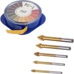 Guangdong Spirit Çapraz Kafa Tungsten Karbür Duvar Seramik Karo Mermer Cam Matkap Ucu Seti ve 5m Ph Alkalin Asit Test Kağıdı Bahçe Akvaryum Tesisi Için Su Litmus Testi