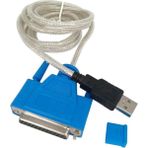 Guangdong Spirit DB25 25-Pin Paralel Bağlantı Noktalı Kablo Adaptörü Yeni Usb'den Yazıcı'ya - Beyaz