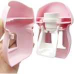 Guangdong Spirit Eıtgzwas 2020 Pembe Diş Fırçası Tutucu Otomatik Diş Macunu Dispenser Seti Çocuklar Eller Serbest Diş Macunu Sıkacağı Aile Tuvalet Banyo Için - Gümüş