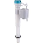 Guangdong Spirit Essentials Alttan Giriş Float Float Rezervuar Vana Dolum Vanası 1/2 Inç Plastik Giriş - Gümüş