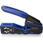 Guangdong Spirit Ez RJ45 Sıkma Pensesi Manuel Ağ Aracı Pensesi Cat5 Cat6 8p Rj 45 Kablo Sıyırma Pensesi Sıkma Pensesi Kelepçesi - Siyah
