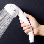 Guangdong Spirit Quanbu Basınçlı Su Tasarruflu Duş Başlığı Abs 3 Hız Ayarlı Banyo El Duşu Hidrofor Duş Başlığı (Yurt Dışından) - Gümüş