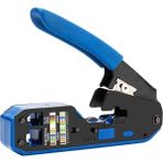Guangdong Spirit RJ45 Aracı Ağ Crimper Kablo Sıyırma Pensesi Stripper Için RJ45 Cat6 CAT5E Cat5 RJ11 RJ12 Konnektör - Siyah