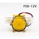 Guangdong Spirit Sarı Saydam 12V/10W Dc Su Akışı Pompa Jeneratörü Türbin Jeneratörü Hidroelektrik Mikro Hidro Jeneratör Musluk Suyu Akışı Hidrolik Dıy - F50-5V / F50-12V / F50-80V - Siyah