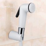 Guangdong Spirit Taşınabilir Abs Plastik El Bide Püskürtücü Banyo Duşu Hortum ve Tutucu ile Sprey Başlığı Seti - Gümüş