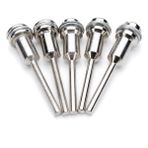 Guangdong Spirit Tool 5 Adet 1/8 Inç Yüksek Hızlı Çelik Sap 5.8mm Dremel Için Vida Mandreller - Siyah
