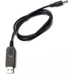 Guangdong Spirit USB Dc 5V Dc 12V 2.1mm x 5.5mm Modül Dönüştürücü Dc Namlu Erkek Konnektör Jakı Güç Kablosu Fişi, Usb'den Dc Kabloya -1m (5V - Dc 12V) - 10