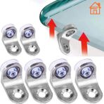 Guangdong Spirit Vantuz Dolabı Gardırop Bölme Destek Tutacağı/köşe Braketleri Cam Destek Bağlantı Elemanı (Yurt Dışından)