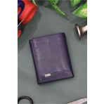 GUARD 73/C24.028 Lacivert Dikey Deri Erkek Cüzdanı