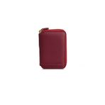 GUARD 796/C07.038 Fermuarlı Kırmızı Deri Mini Cüzdan