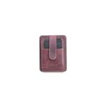 Guard Dikey Crazy Bordo Deri Kartlık