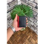 GUARD Erkek Siyah Fermuarlı Deri Mini Cüzdan 796