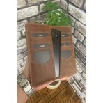 Guard GRD2403XW22466 Antik Taba Telefon Girişli El Portföyü