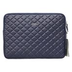 Guard Lacivert Capitone Clutch Çanta