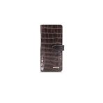 Guard Large Croco Kahverengi Kart ve Para Slotlu Deri Telefon Cüzdanı
