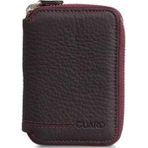 Guard P796 Bordo Fermuarlı Hakiki Deri Mini Cüzdan Erkek
