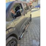 Guardbuck Fıat Doblo 2022+ | Al-Kar V2 Modeli Yan Basamağı + Arka Koruma Bar (2mm Çok Sağlam)