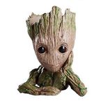 Guardians of The Galaxy Groot, Baby Groot, Saksı Kalemlik, Hediyelik figür, Dekoratif Biblo, Düşünen Groot