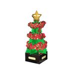 Guardini 117494 kurabiye kalıbı, 6 adet, alüminyum, kırmızı, 1 x 1 x 1 cm