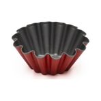 Guardini Kırmızı 10 cm Mini Brioche Kalıbı