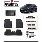 Guartly Citroen C5 Aircross 2017-2022 Uyumlu Araca Özel Premium 4d Havuzlu Oto Paspas Takımı - Siyah