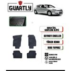 Guartly Opel Astra H Kasa 2005-2009 Uyumlu Araca Özel Premium 4d Havuzlu Oto Paspas Takımı - Siyah