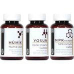 Gübre Paketi - HÜMİK+YOSUN+NPK 10:10:10 (3X200 ML)