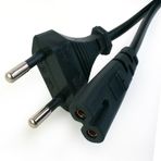 Güç Kablosu NOTEBOOK LAPTOP ADAPTÖR ELEKTRİK KABLOSU 2 OLUKLU ÇİFT GİRİŞ FATURALI AYNI GÜN KARGO
