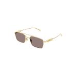 Gucci 1804S 003 54-19 Altın Kadın Güneş Gözlüğü