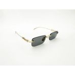 GUCCI 1808S 003 52 Unisex Güneş Gözlüğü - Gri