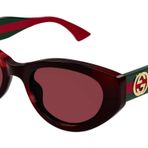 Gucci 1862S 003 52-21 Kahverengi Kadın Güneş Gözlüğü