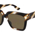 Gucci GG 1084S 003 54 Havana Unisex Güneş Gözlüğü