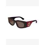 Gucci Gg 1664S Oval Leopar Kadın Güneş Gözlüğü
